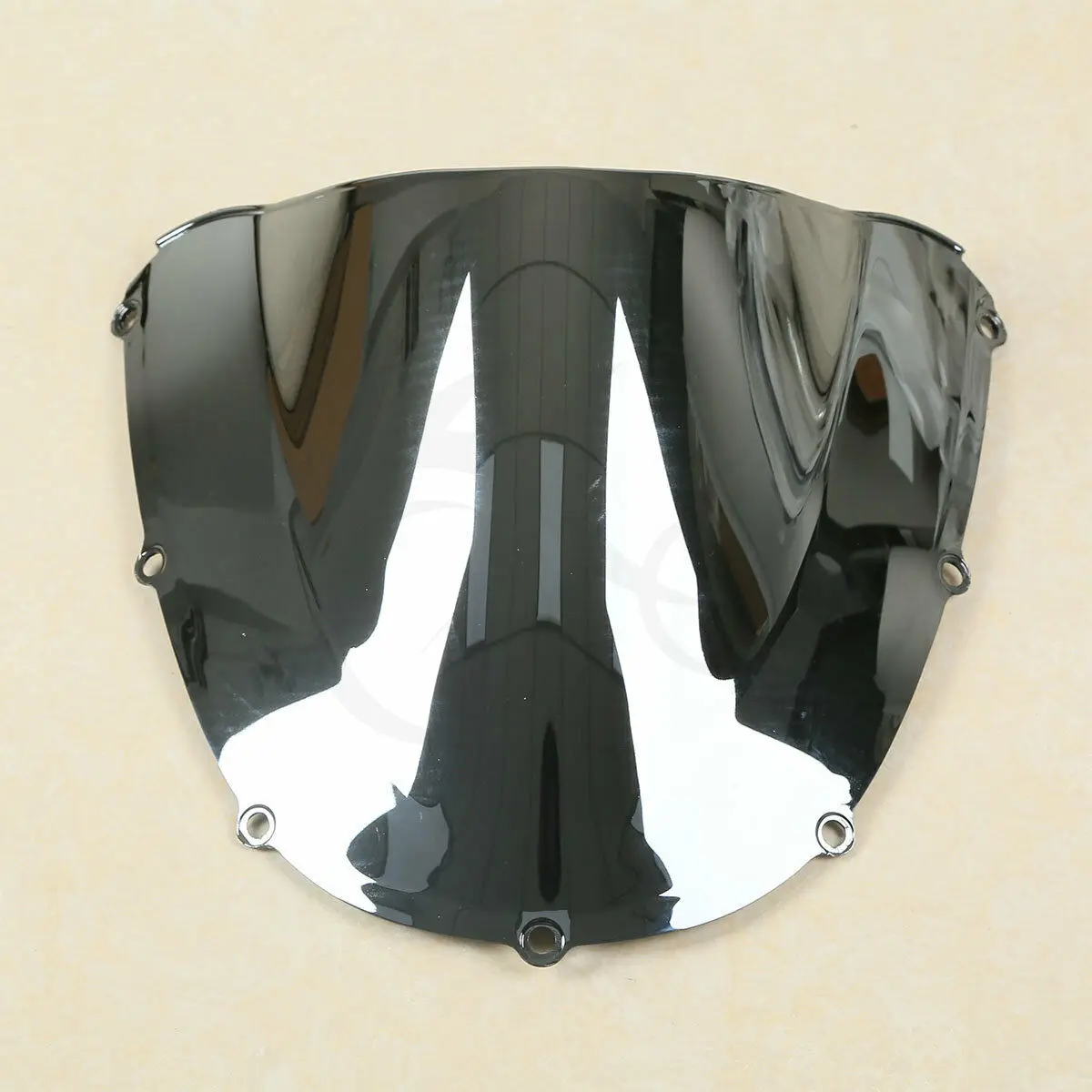 Мотоцикл двойной пузырь лобовое стекло для HONDA CBR 900 RR CBR954 2002-2003 черный/синий/прозрачный/хром