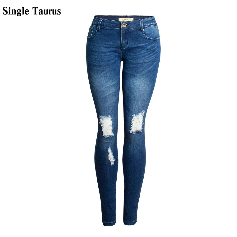Low Waist Skinny Jeans Women Moustache Effect Distressed Vintage Womens Office Lady Causal Preppy Denim Clothes 2021 | Женская одежда