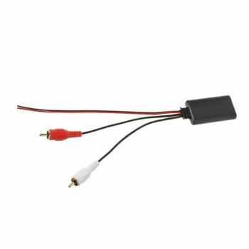 

For Stereo Replacement 2RCA AUX Bluetooth Audio Cable Wireless Connection Car Accessory Radio Practical Parts Male Adapter