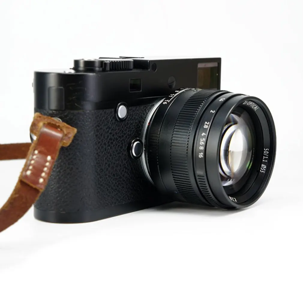 7 artisans 50 мм F1.1 Prime объектив для всех одиночных серий для Leica металлических микро камер аксессуары E-Mount Ручной фокус