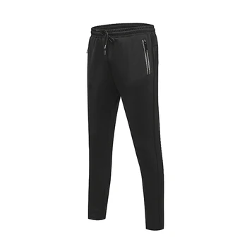 

High Quality Black Fashion Mens Jogger Pants Sportswear Sweatpants Men Casual Track Pants With Zipper Pockets