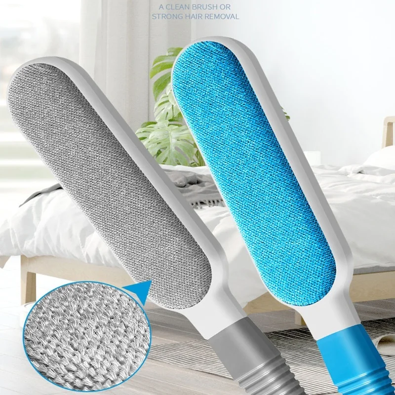 Dog Comb Tool Pet Hair Remover Brush Kit Dog Cat Fur Brush Base Double Side Home Furniture Sofa Clothes Cleaning Lint Brushes