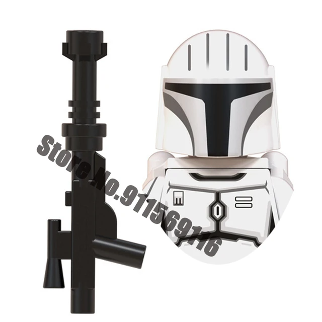 DISNEY Din Djarin Mandalorian Building Blocks Jango Boba Fett Grogu Baby Yoda Paz Vizla Bo-Katan Sabine Wren Brick Figure Toy WM923