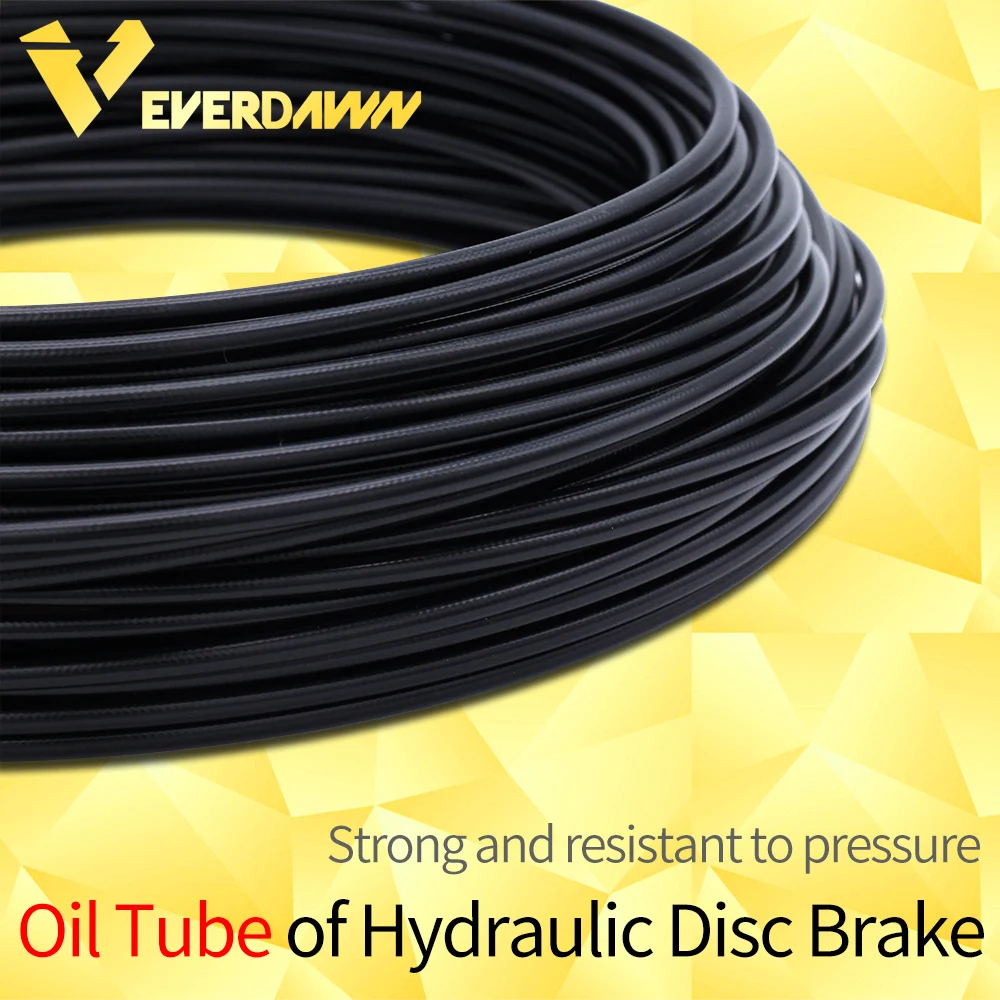 Mountain Bike Hydraulic Disc Brake Oil Tube Pipe Housing 5mm Bicycle Brake Cable Hose 2.0x5.0mm 3meters mountain bicycle disc brake bicycle disc brake mountain bike disc brake bicycle brake cable