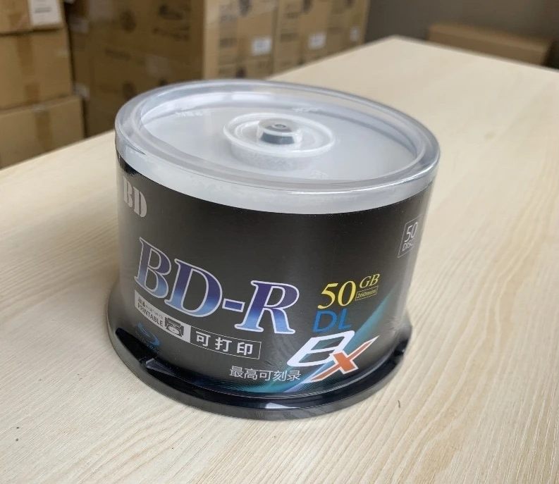 Диск Ritek blue ray BD-R дюйма 50 Гб для струйной печати 8x10 шт./лот | Компьютеры и офис