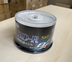 Hitek – disque DVD blu ray blue ray BD R, 50 go, livraison gratuite, lecteur flash, BDR, impression à jet d'encre 50g, 8x50 pièces/lot 