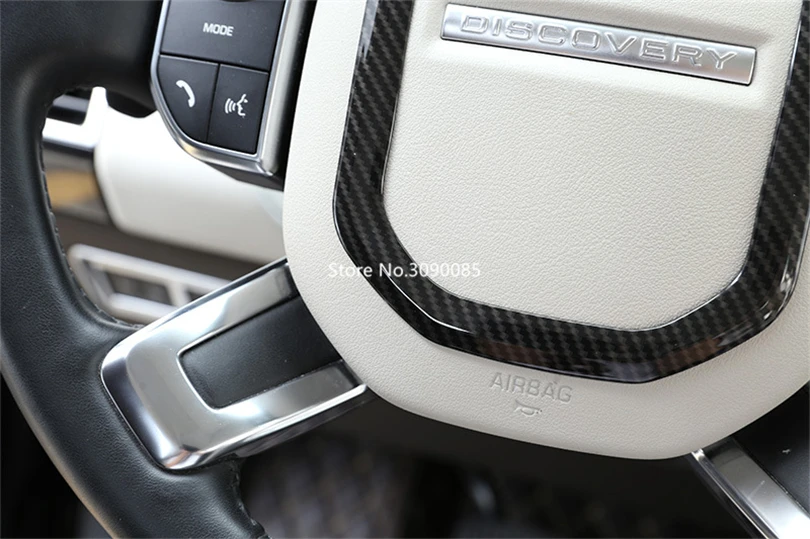 Углеродное волокно стиль ABS Автомобильный руль блесток для Land Rover Discovery 5 17-19 для Range Rover Sport Vogue 14-19 RR Velar