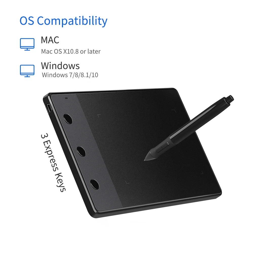 Huion H420 4x2 23 дюймов профессиональный графический планшет для рисования подписная