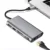 10 в 1 USB-КОНЦЕНТРАТОР Док-станция Тип C Адаптер USB 3.0 4k HDMI-совместимый VGA RJ45 для Macbook Pro Thunderbolt 3