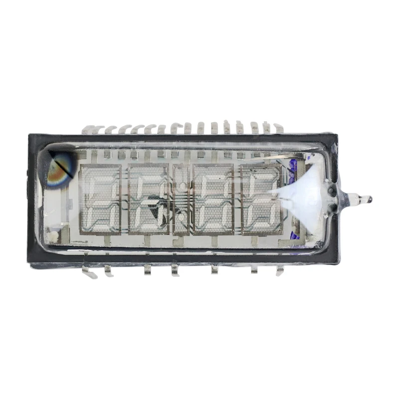 GHXAMP IVL2-7 / 5 Transparent Colon Fluorescent Tube VFD Screen Clock Home Fluorescent Tube Clock DIY 1PCS