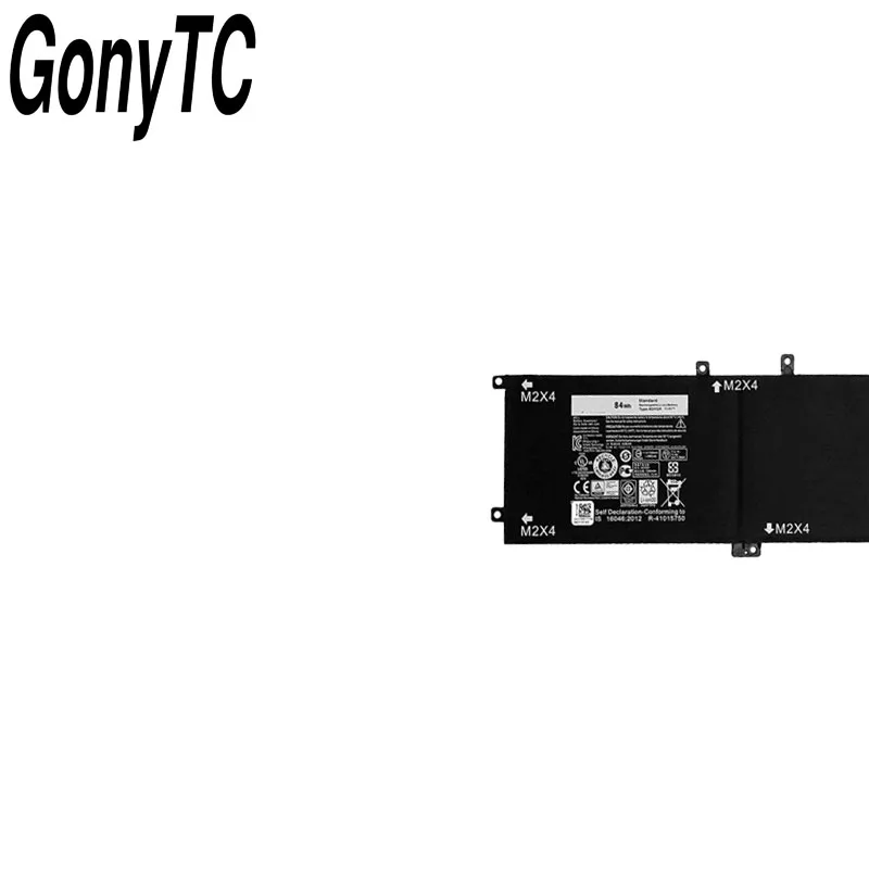 GONYTC 4GVGH ноутбука Батарея для DELL Precision 5510 XPS 15 9550 серии 1P6KD T453X 11,4 V 84WH