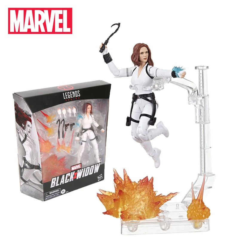 6 marvel action figures