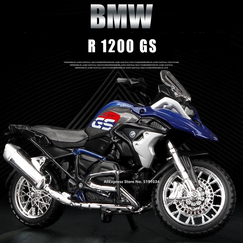 1:18 Maisto Motorrad BMW R1200GS 2017 motorcycle sport bike model Diecast toys 
