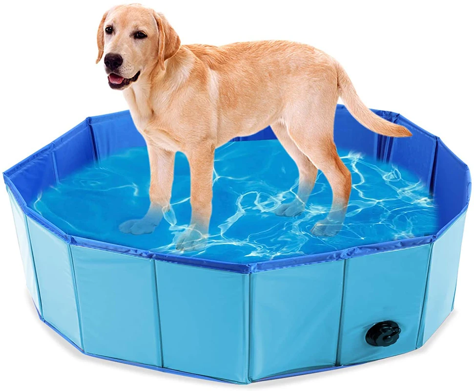 DogSwimmingPoolFoldablePetPoolBathSwimmingTubBathtubPet