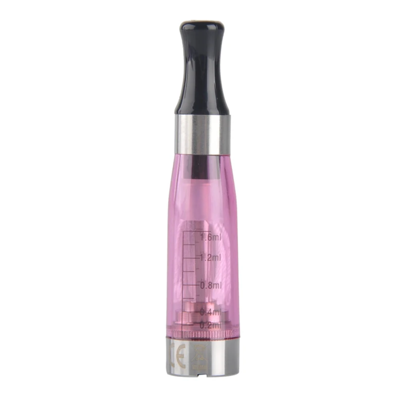 Розовый 5 шт. CE4 атомайзер EGO UGO T серия батарея электронная сигарета бак EVOD Vape ручка 510 резьба клиромайзер 1,6 мл CE4 клиромайзер - Цвет: Розовый