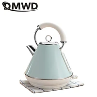 DMWD 1.8L Household Retro 304 Stainless Steel Electric Kettle Water Heater Water Boiler Coffee Pot  Automatic Power off 220V 1