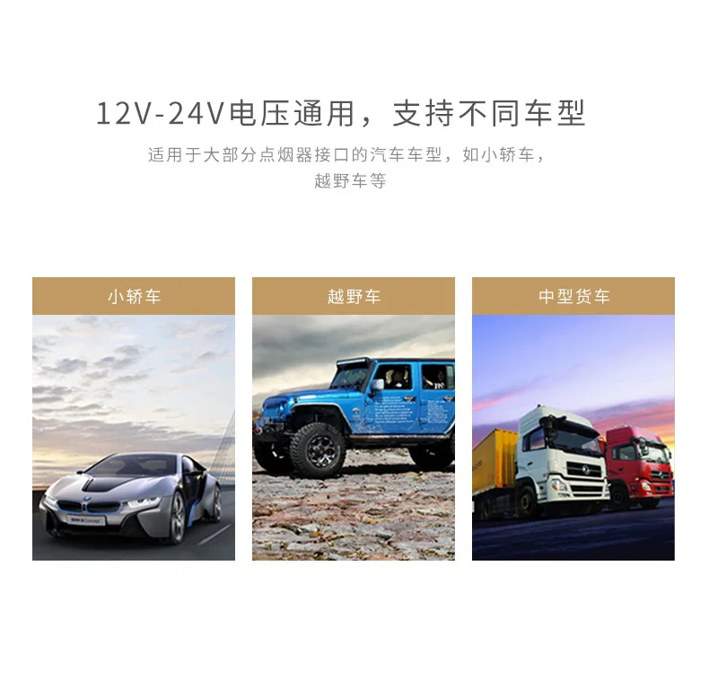 Superior Products Shi Aluminium Alloy Fast-Charging Car Mounted Charger Manufacturers Direct Selling Automotive Charger Multi-fu