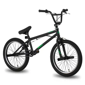 HILAND 10 Color y Series de 20 "bicicleta BMX Freestyle de acero bicicleta doble pinza de freno mostrar bicicleta truco acrobático bicicleta