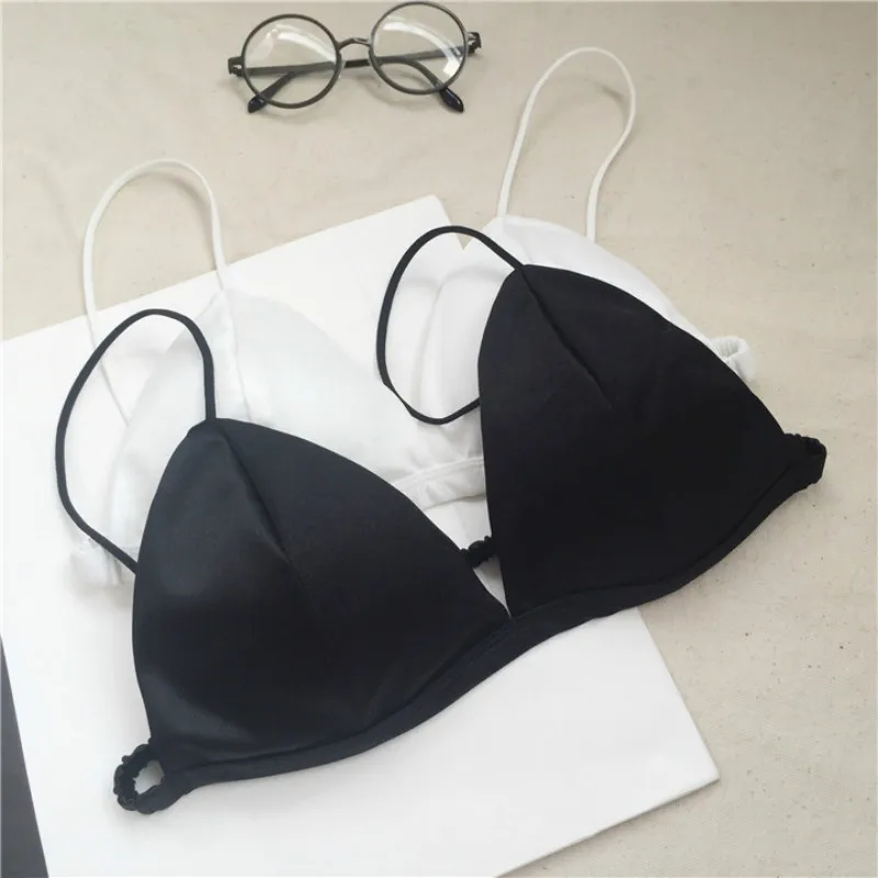 

European and American Sexy Strapless Bra slim Shoulder push up Bra Elastic Back Deep V Wrap-around Underwear Women lingerie top
