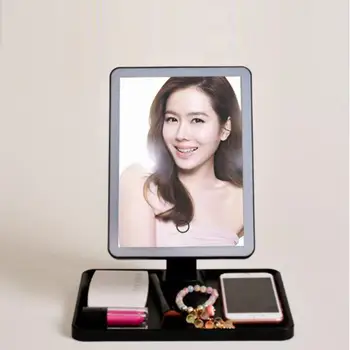 

GloryStar Multifunctional LED Makeup Mirror Portable Cosmetic Mirror With Light Illumination