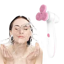 Электрический Очищающий Инструмент, Очищающий кожу лица, очиститель пор, Очищающий тело, массаж, косметический инструмент, моющий массажный инструмент