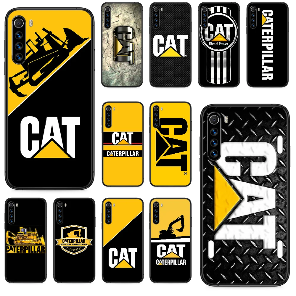 Чехол для телефона с логотипом Caterpillar cat Xiaomi Redmi Note 4A 4X 5 6 6A 7 7A 8 8A 4 5A 8T Plus Pro черный