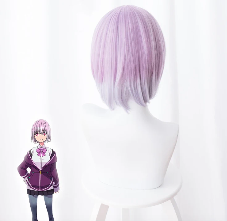 Аниме SSSS. Gridman Косплей парики Akane Shinjou женские термостойкие синтетические волосы Косплей на Хэллоуин, Рождество парики