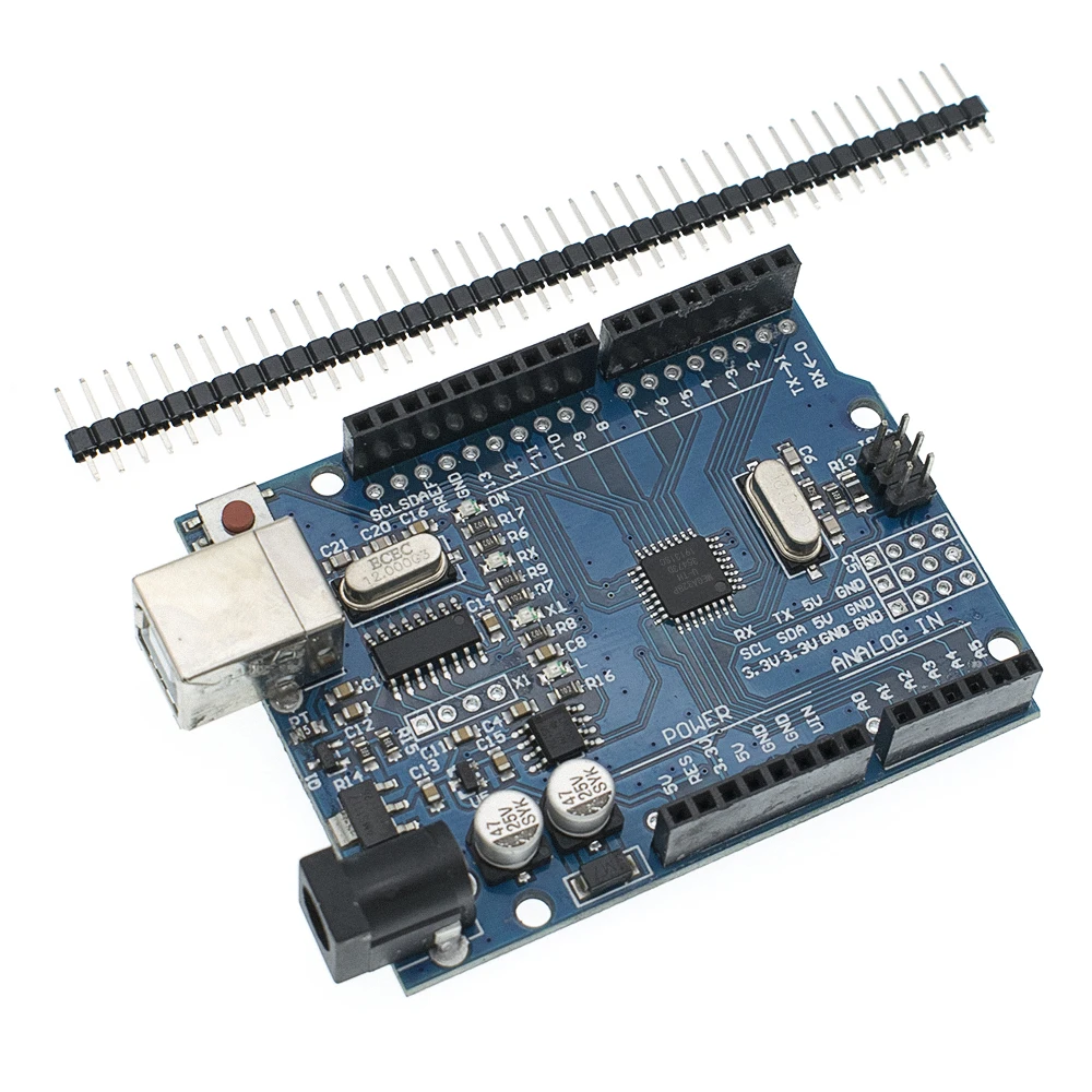 Один комплект tenstar Robot UNO R3 ATmega328P/CH340G Чип 16 МГц для Arduino UNO R3