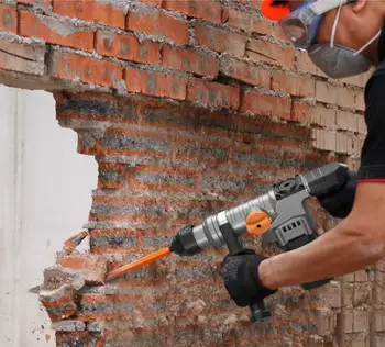 Buy High Power Electric Pick Professional Electric Hammer Demolition And Chiseling Of Industrial Hydropower Slotting Concrete