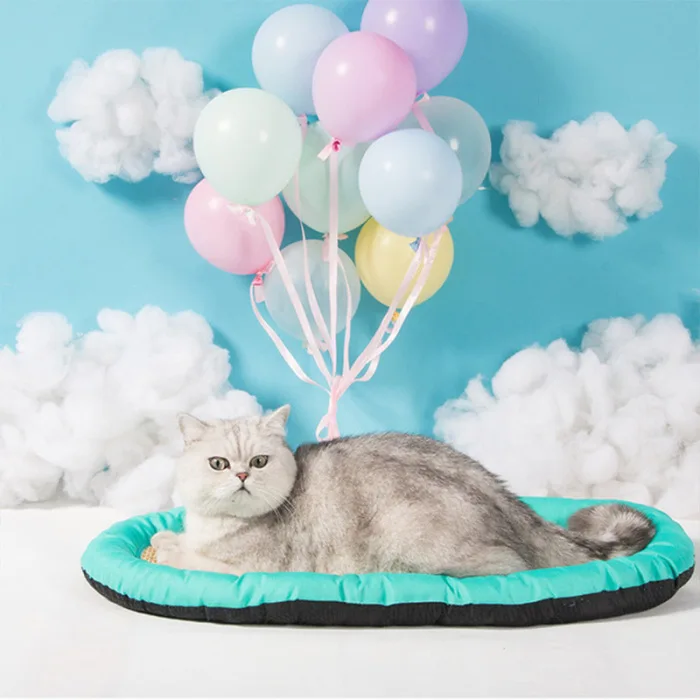 Кот охлаждающий коврик дом Лето облако ротанг лед подушка для котенка собаки кошки домашние животные VJ-Drop