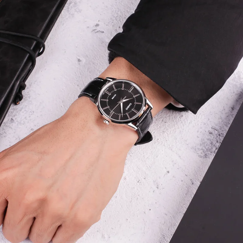 Casio Часы Бизнес простые мужские часы MTP-1303L-1A