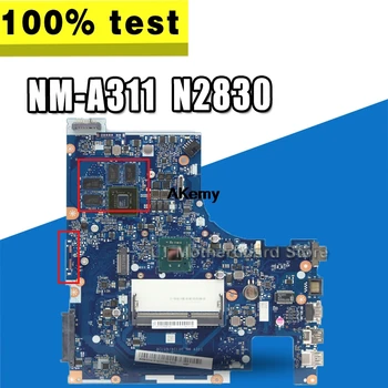 

Lenovo ACLU9 / ACLU0 NM-A311 motherboard for Lenovo G50-30 notebook motherboard CPU N2830 GT820M 1G DDR3 100% test work