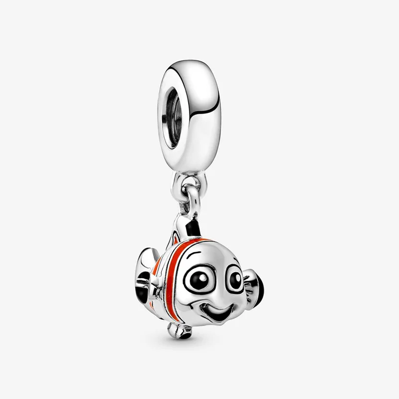 

2020 Spring New 925 Sterling Silver pendant Finding Nemo Dangle Charms fit Original Pandora Bracelets Women DIY Jewelry