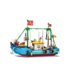 Woma Fishing Expert Building Blocks Fishing boat bricks Christmas gift NEW Arrived for boys with three dolls ages 6+ 2