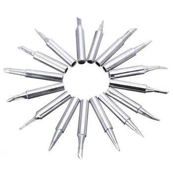 

17Pcs/lot 900M-T Iron Tips Lead-Free Soldering Iron Tip Standby Welding Head For HAKKO 936 Soldering Station