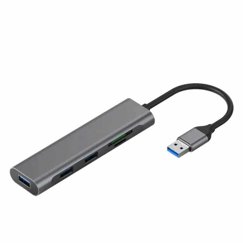 5 в 1 USB C концентратор ключ кард-ридер для MacBook Air Pro и других ноутбуков типа C D08B