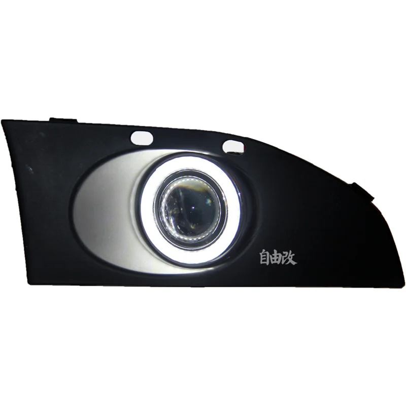Инновационные светодиодные дневные ходовые огни Eosuns Cob Angel Eye Drl + Галогенные