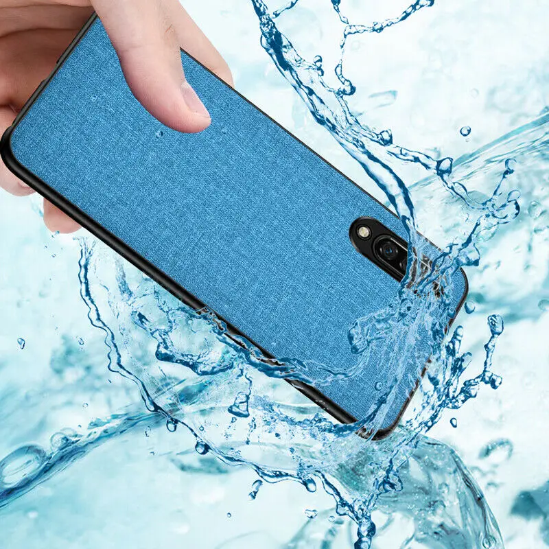 

Fundas For Xiaomi Mi A3 Lite Redmi 7A K20 Pro Cloth Fabric Shockproof Case Cover For Xiaomi Mi 9 9T 9Se Note 7A Capa
