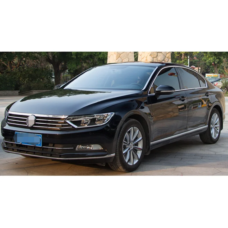 Нержавеющая сталь автомобиля передние окна планки для volkswagen passat b8
