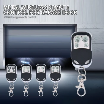

Clone Garage Gate Door Remote Controller 433Mhz Opener Wireless Transmitter Remote Control Duplicator Cloning Code Car Key