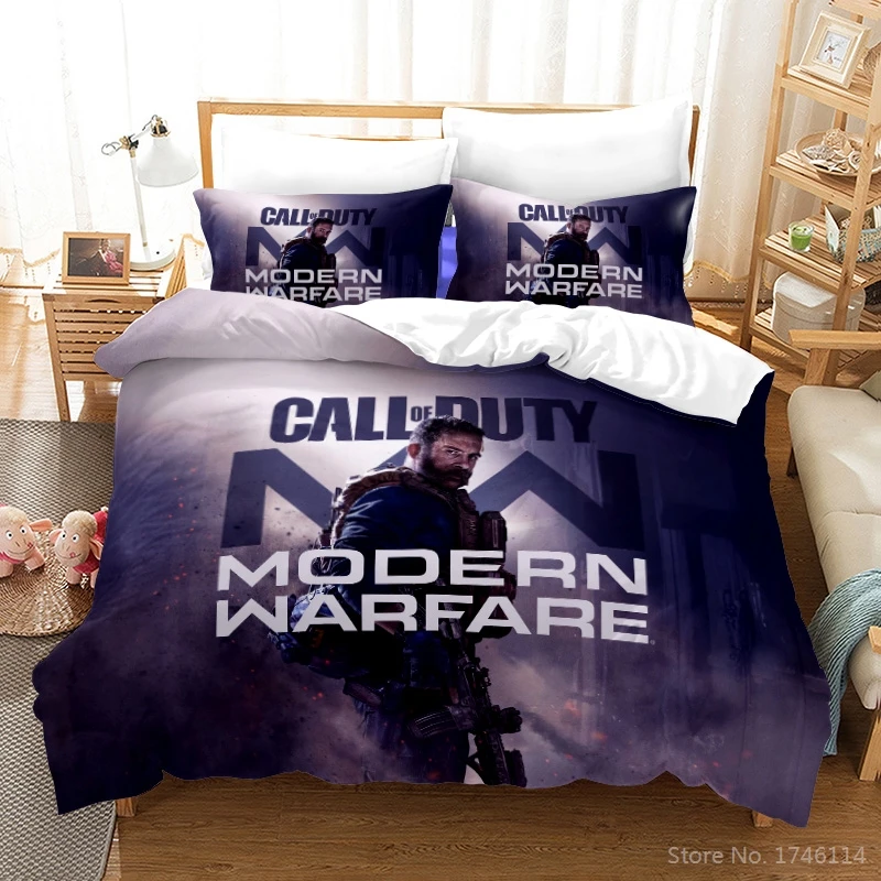 3d Game Call Of Duty Printed Comforter 