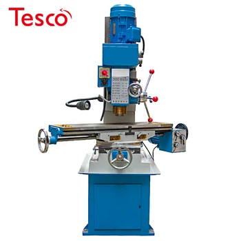 

Vertical metal Milling Machine ZX50C Small Gear Drive Drilling And Milling Machine 220V/380V 40~1400 rpm (900x240mm) Workbench