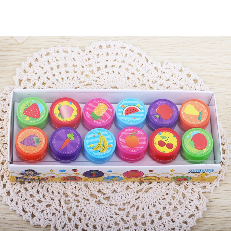 10pcs/Box Children Toy Rubber Stamps Cartoon Animals Fruits Vegetable Kids  Seal DIY Scrapbook Photo Album Decor Stamper - Price history & Review, AliExpress Seller - Sunshines Baby Toy Store