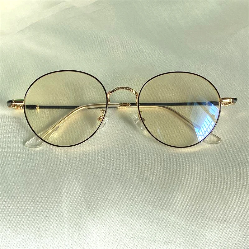 Круглые прозрачные очки Nerd женская брендовая оправа для очков мужские по рецепту