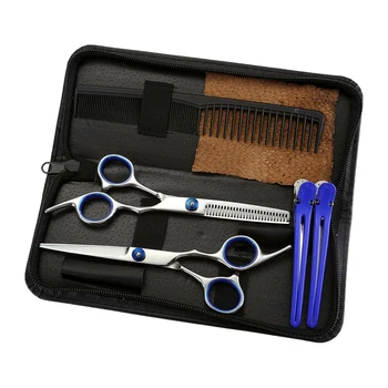 

1 Set Professional Hair Cutting Dresser Thinning Scissors Barber Shears Comb Set Salon