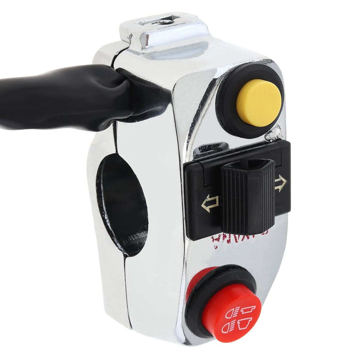 

7/8'' 22MM Motorcycle Handlebar Control Switch Three-function Push Button Switch Start Switch for ATV Suzuki Yamaha