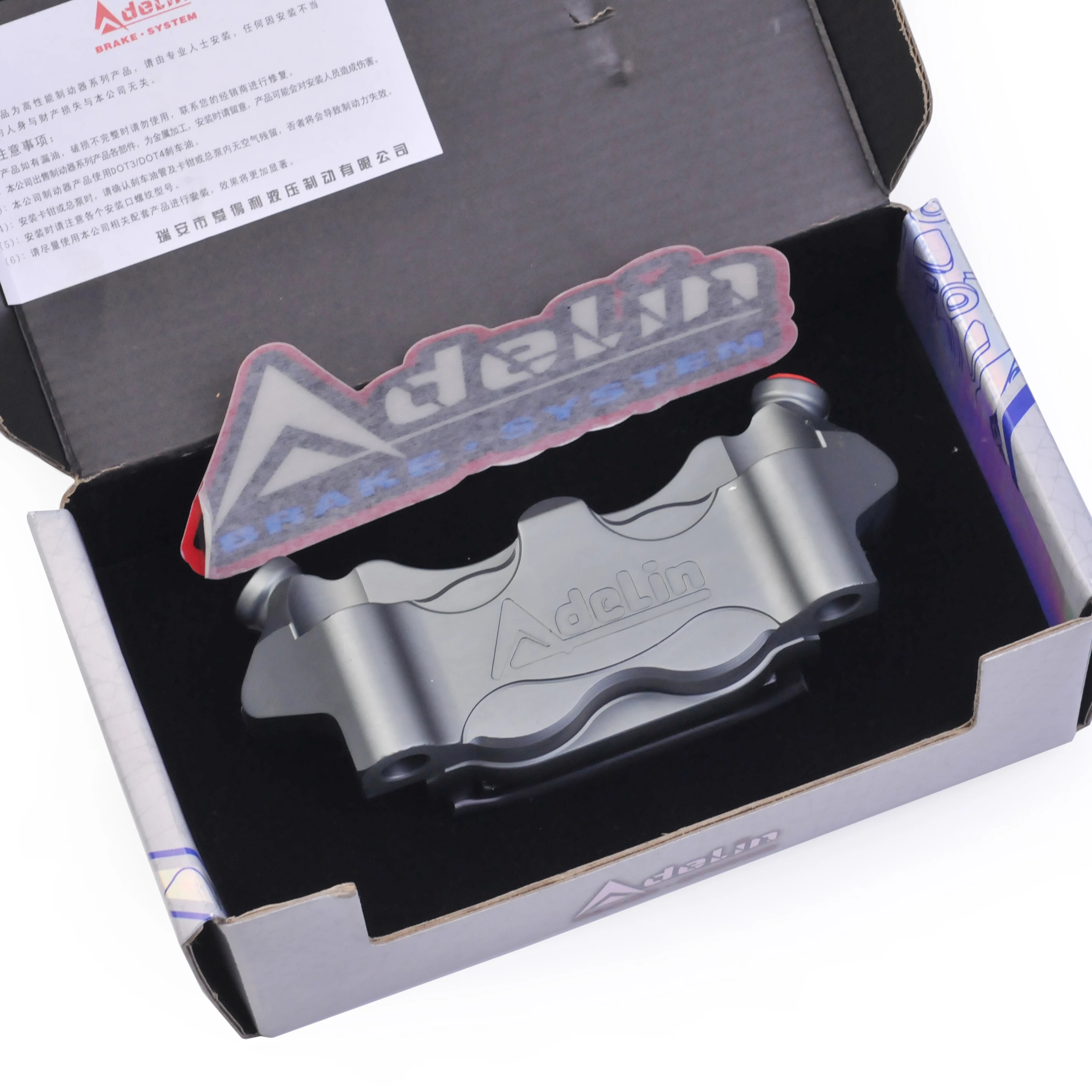 Disc Brake 100mm ADELIN ADL12 Radial Mount Caliper Motorcycle Master Cylinder Racing Bike for Honda Kawasaki Suzuki KTM Yamaha