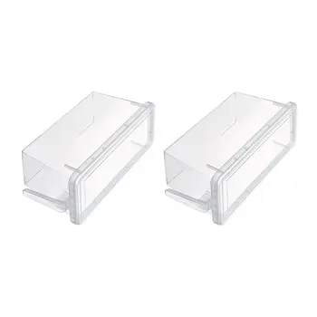 

2Pcs Storage Collecting Box Basket Kitchen Refrigerator Fruit Food Organiser Fruit Food Storage Collecting Boxes 2020 New