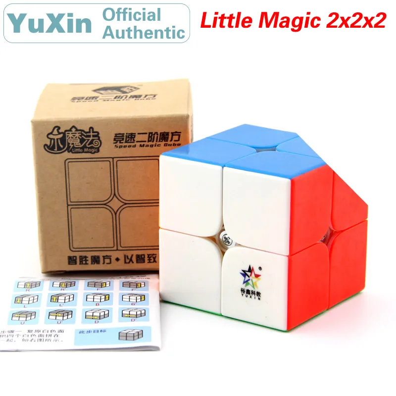 YuXin Little Magic 2x2x2 магический куб ZhiSheng 2x2 профессиональный скоростной извивающийся