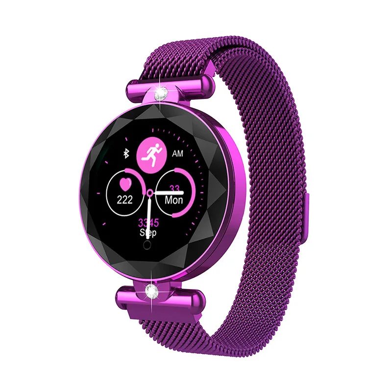 

Women Smart Watch Sport Pedometer Smartwatch Blood Pressure Oxygen Heart Rate Monitor Fitness Tracker Call Alarm Reminder Alloy